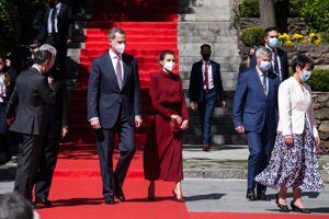 Los Reyes han comenzado su visita oficial a Andorra