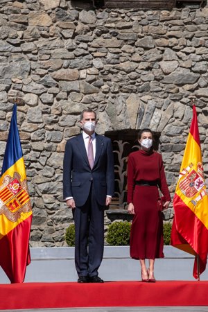 Los Reyes han comenzado su visita oficial a Andorra