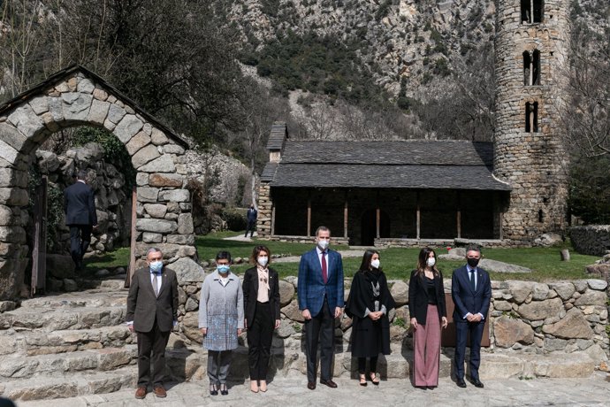 Visita a la iglesia de Santa Coloma