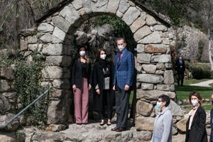 Preciosa postal de los Reyes en Andorra