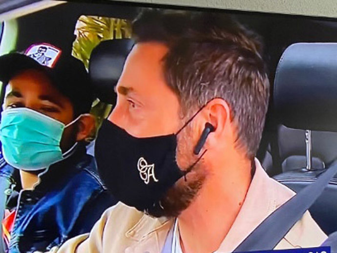 Antonio David con su hijo David