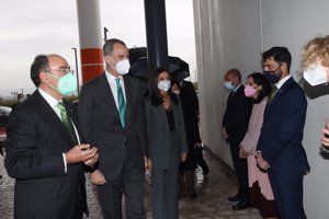 Los Reyes en el Centro de Innovación de Iberdrola