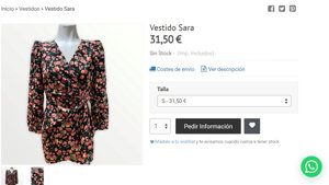 Este es el vestido que lució Rocío Flores en 'Conexión Honduras'