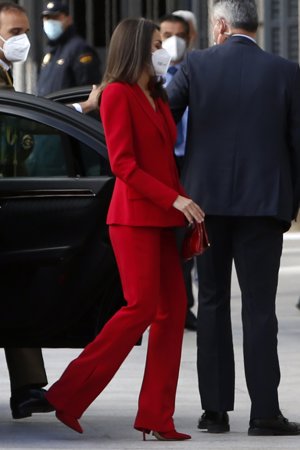 Doña Letizia ha vuelto a presumir de sus canas