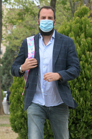 Borja Thyssen, muy serio en el 100 cumpleaños del Barón Thyssen