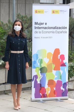 La Reina ha asistido al acto 'Mujer e internacionalización