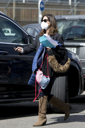 Sara Carbonero presumió de estilo con un look cómodo