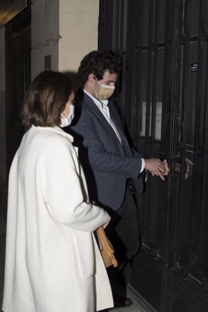 La pareja ya comparte piso en el centro de la capital