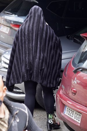 Primeras imágenes de Raquel Mosquera tras abandonar el hospital