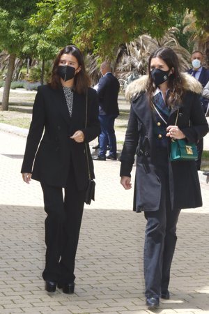 Cayetana Rivera ha acudido a dar su último adiós al conocido ganadero