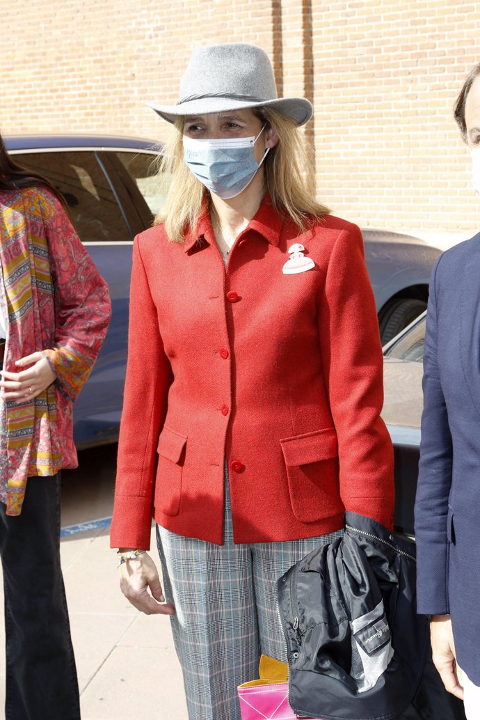 La Infanta Elena a su llegada a Las Ventas