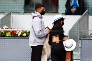 Hiba y Achraf olvidaron por unas horas su faceta de papás