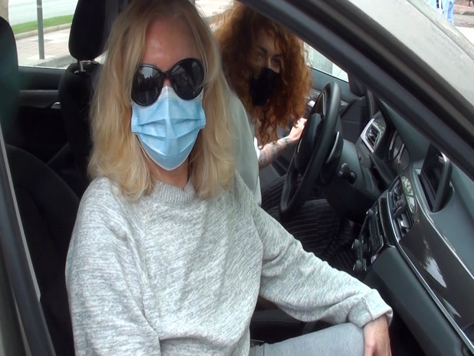 Bárbara Rey abandonó el hospital con su hija Sofía Cristo