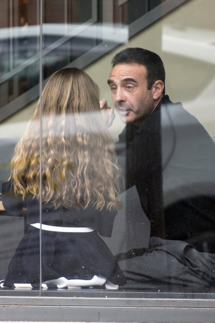 Ponce, muy pendiente de su hija Bianca