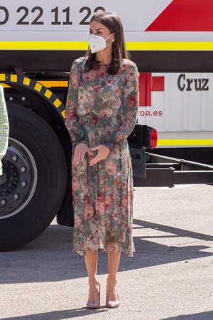 Reina Letizia ha recuperado uno de los vestidos más aplaudidos de su vestidor