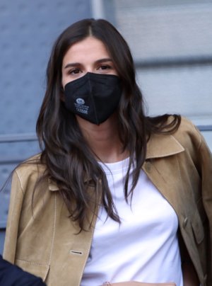 Sandra Gago se separó por unos días de Darío para disfrutar del tenis