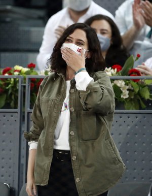 Isabel Díaz Ayuso agradeció el cariño y las ovaciones del público