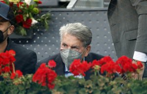 Manolo Santana no se perdió la final del torneo