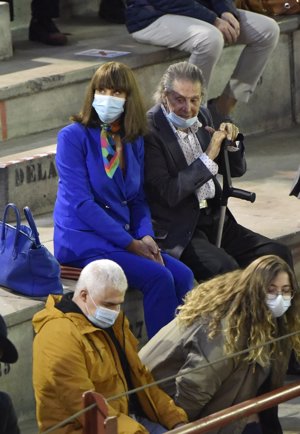 Jaime Ostos está visiblemente recuperado de sus problemas de salud