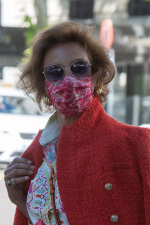 Naty Abascal, por las calles madrileñas