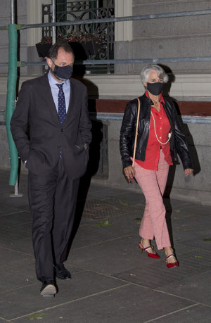 Luis Gasset compartió mesa y mantel en un conocido restaurante con una amiga