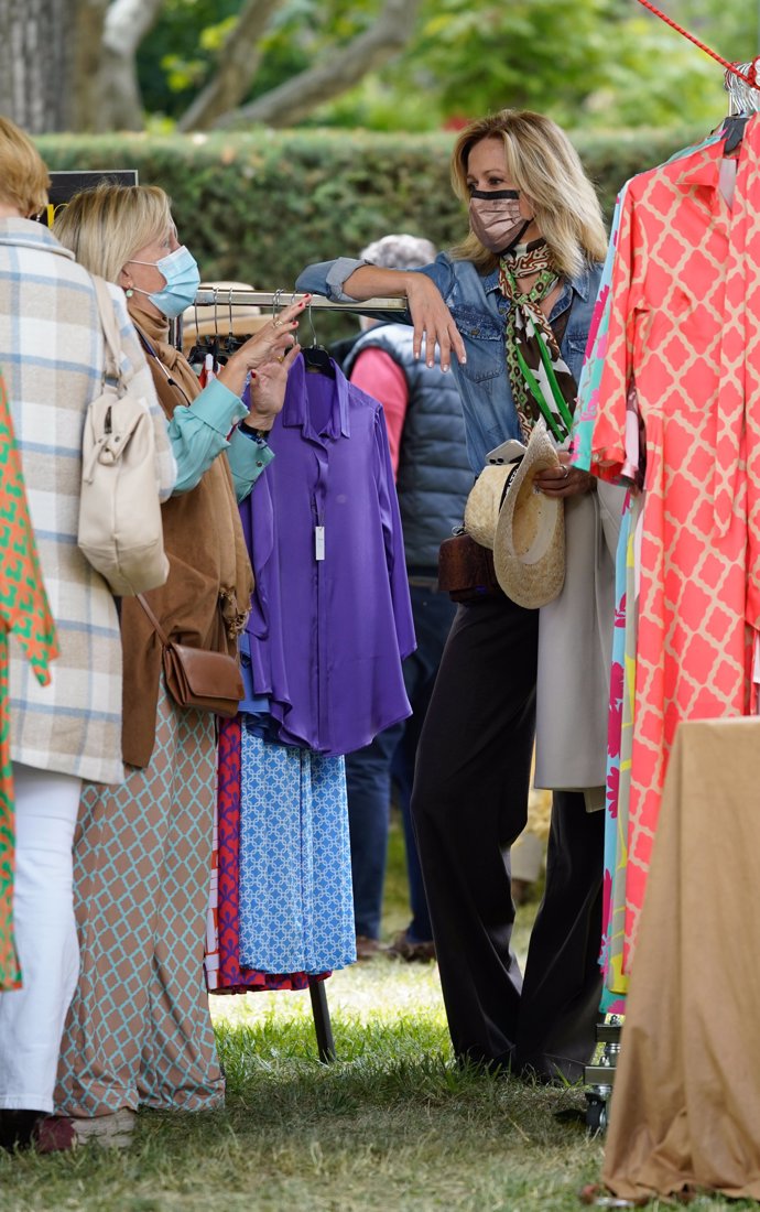 Susanna Griso, de tiendas en la hípica