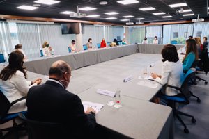 La Reina ha retomado su agenda con una reunión de claro corte profesional