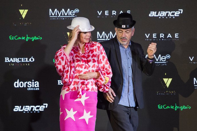 Ágatha Ruiz de la Prada y Carlos Sobera