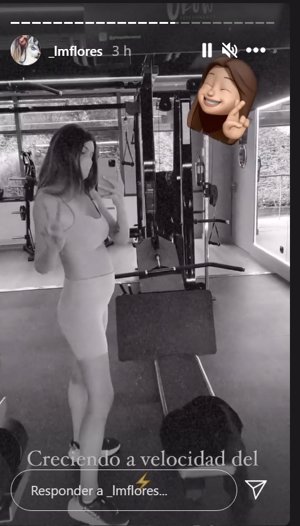 Laura Matamoros ha presumido de tripita en Instagram