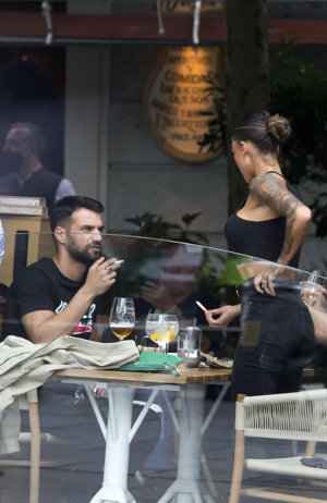 La pareja lleva varios meses de discreta relación