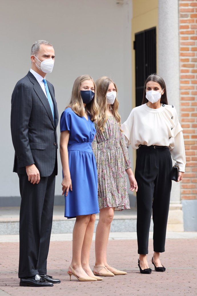 La Familia Real, en la Confirmación de Leonor