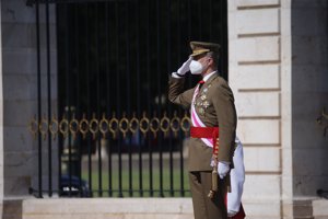 El Rey Felipe ha presisido un acto de la Orden de San Fernando en Aranjuez