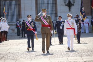 Don Felipe ha presidido el acto Militar de la Orden de San Fernando