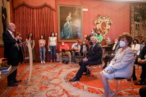 El tenor contó con el apoyo de su mujer Marta y su hijo ÁLvaro