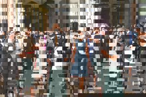 Los Reyes han recibido el cariño de los andaluces en el solemne acto