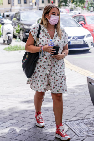 Rocío Flores disfrutó de una comida con amigos tras ir al programa de Ana Rosa
