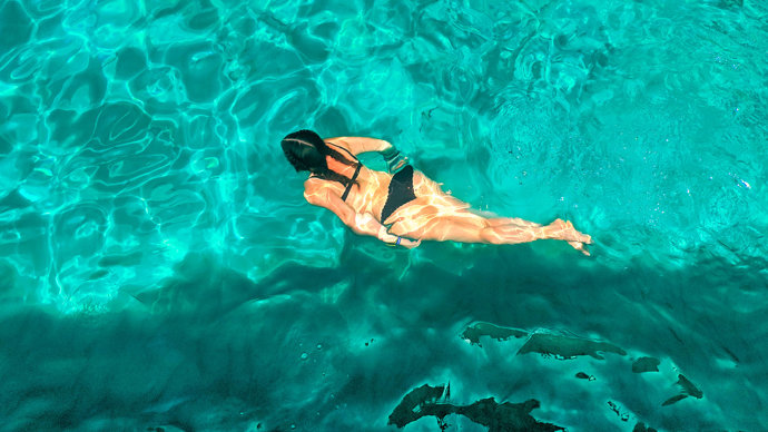 La playa de Muro es famosa por sus aguas transparentes