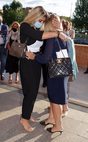 Ingrid Asensio con su suegra, Mari Luz Durán
