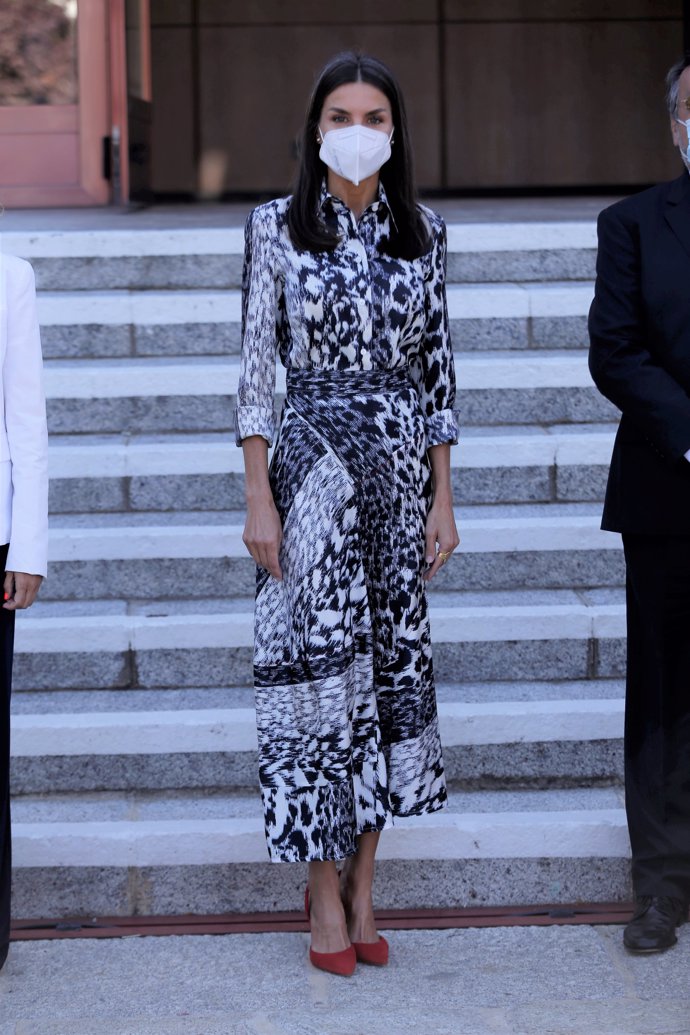 Doña Letizia, elegantísima