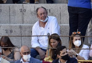 Gran aficionado taurino, 'El Chatarrero' acudió una tarde más a Las Ventas