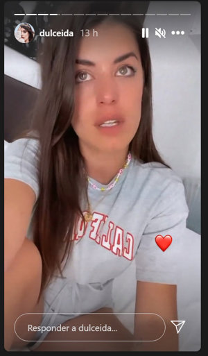 Dulceida, muy afectada, confirmó su ruptura a través de Instagram