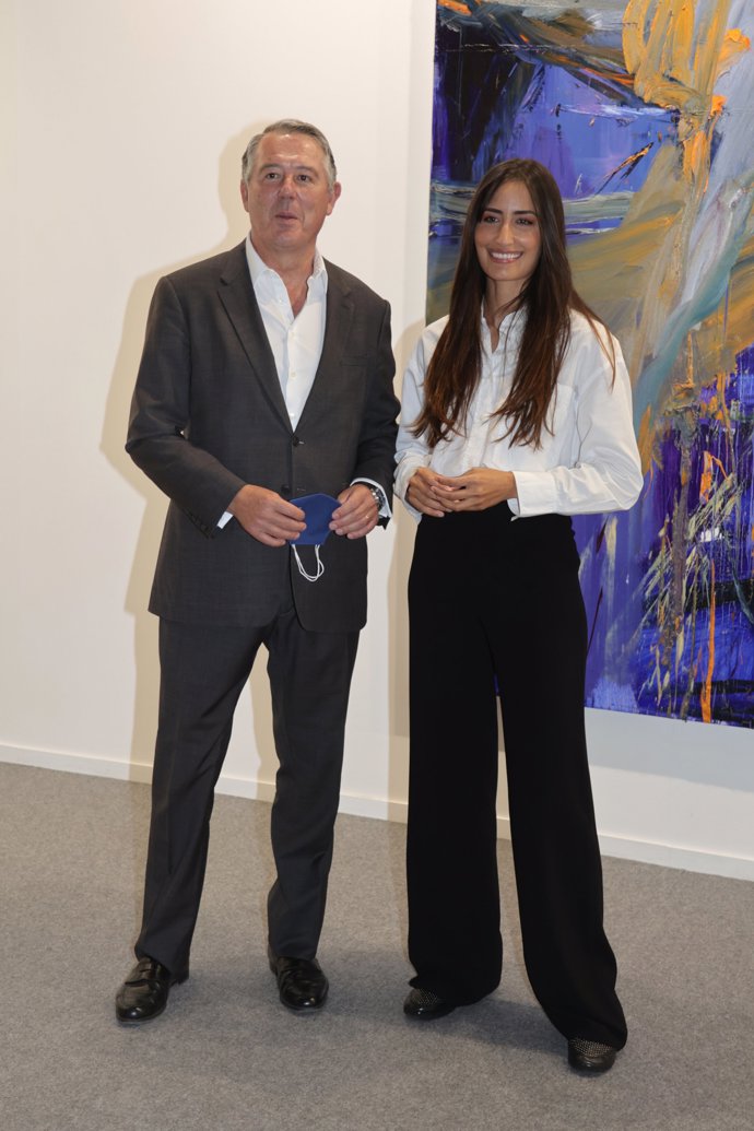 Rachel, con José María Michavila