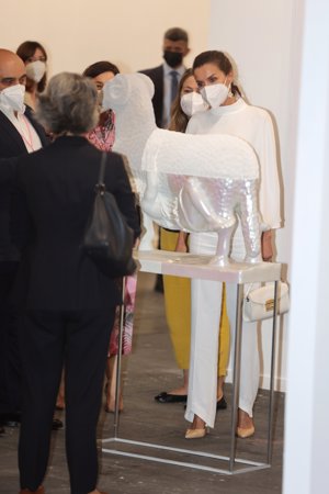 La monarca es una apasionada del arte