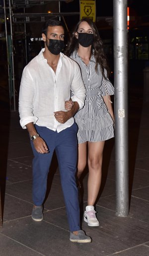 Irene Esser e Iván Sánchez abandonaron el restaurante por separado