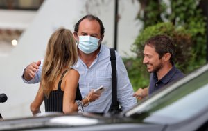 La expareja presumió de complicidad en todo momento