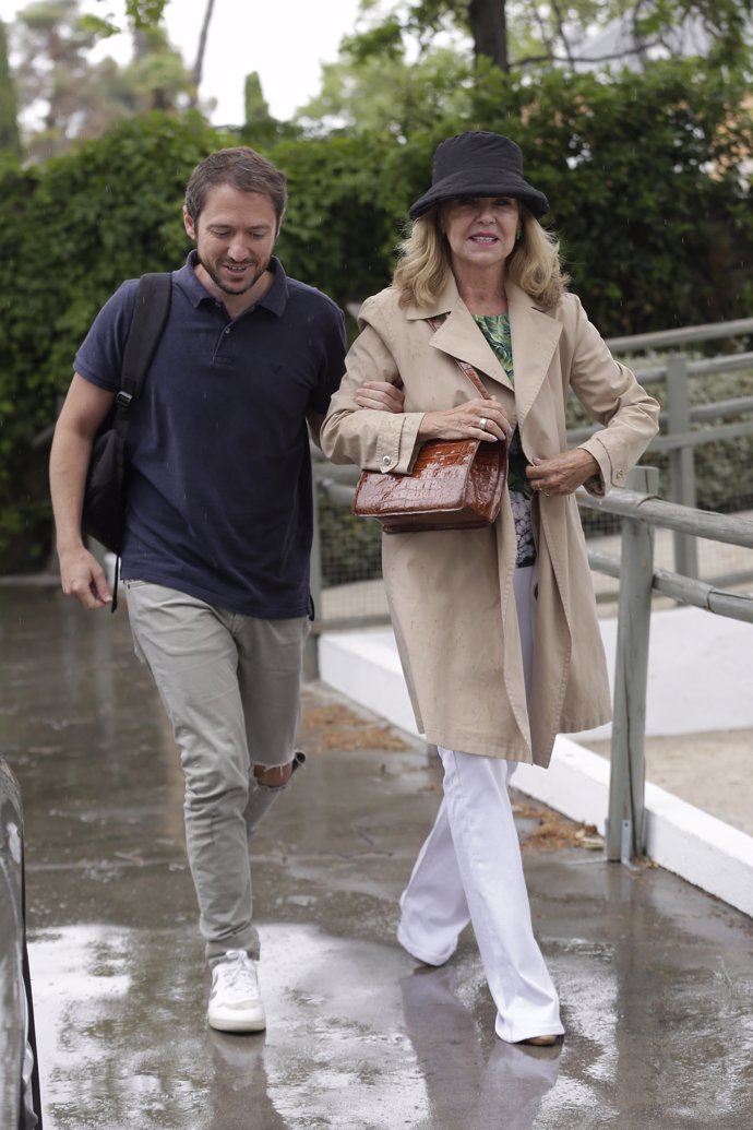 Manuel Martos, con su exsuegra, Ana Rodríguez