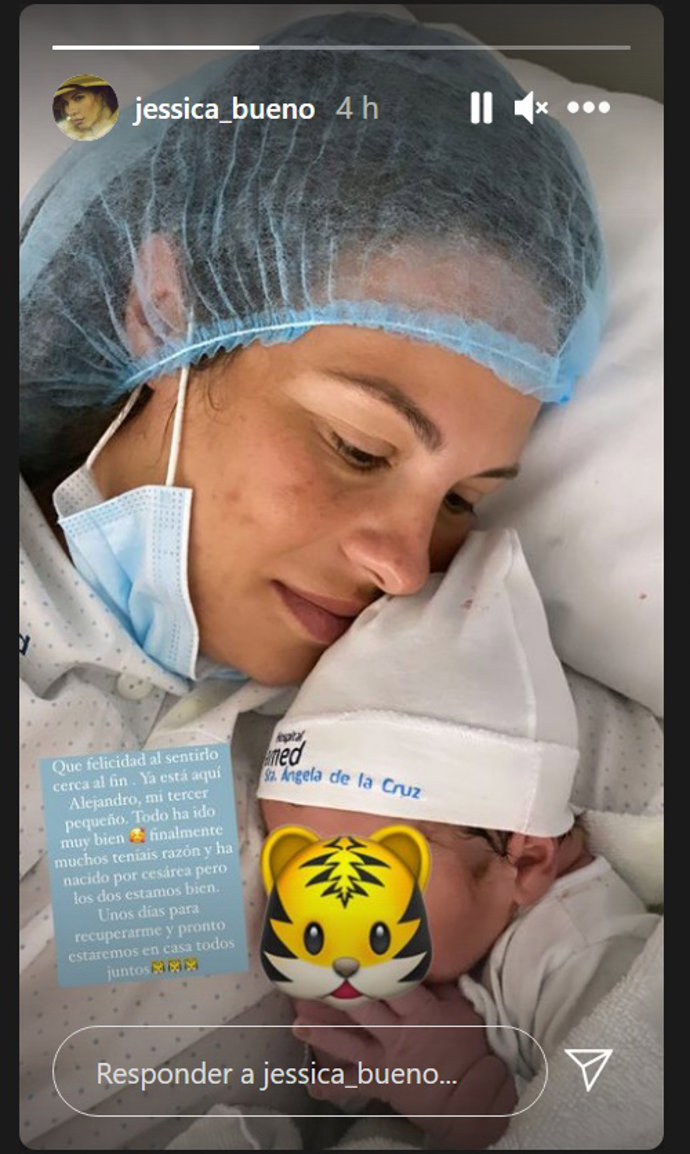 Historia compartida por Jessica Bueno en Instagram