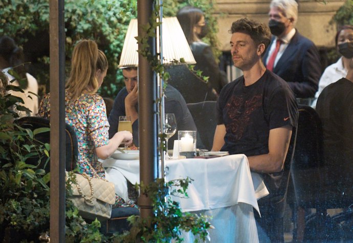 Pau Gasol, cena romántica de despedida con su mujer