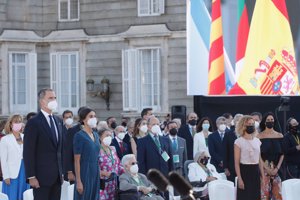 El solemne acto ha tenido lugar en el Palacio Real