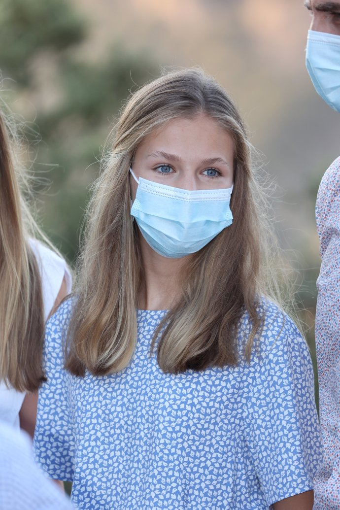 Leonor, en un bello primer plano